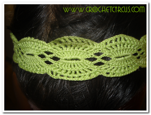 Fascia per capelli.    Headband.
